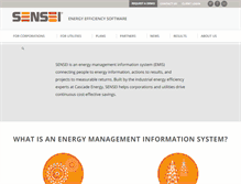Tablet Screenshot of energysensei.com